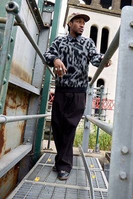 Jersey de Cuello Redondo con Estampado de Leopardo iets frans...