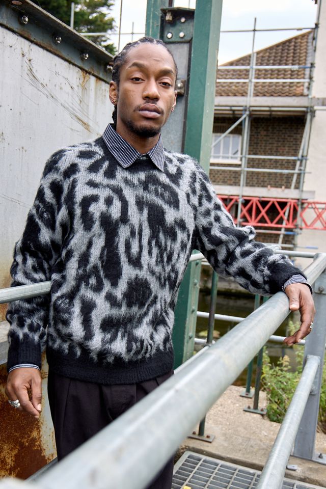Jersey de Cuello Redondo con Estampado de Leopardo iets frans... #2