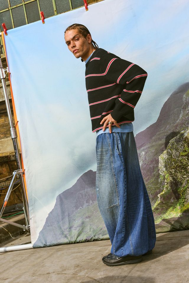 iets frans... Stripe Crew Neck Jumper #1