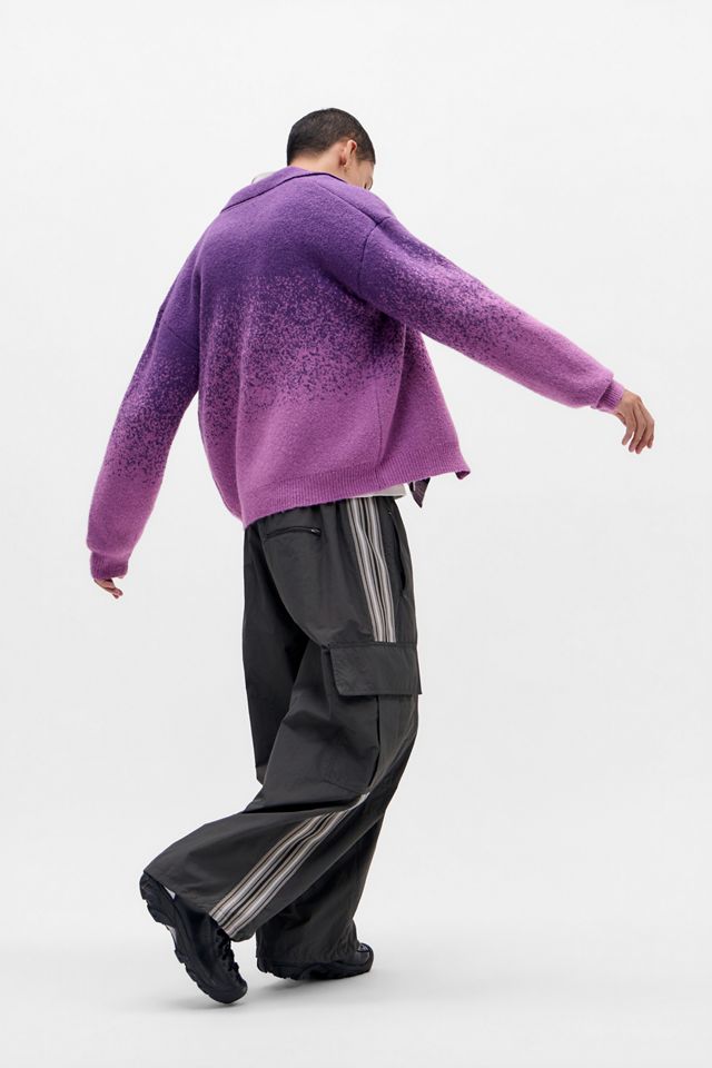 iets frans.. Purple Ombre Zip-Through Jumper #1