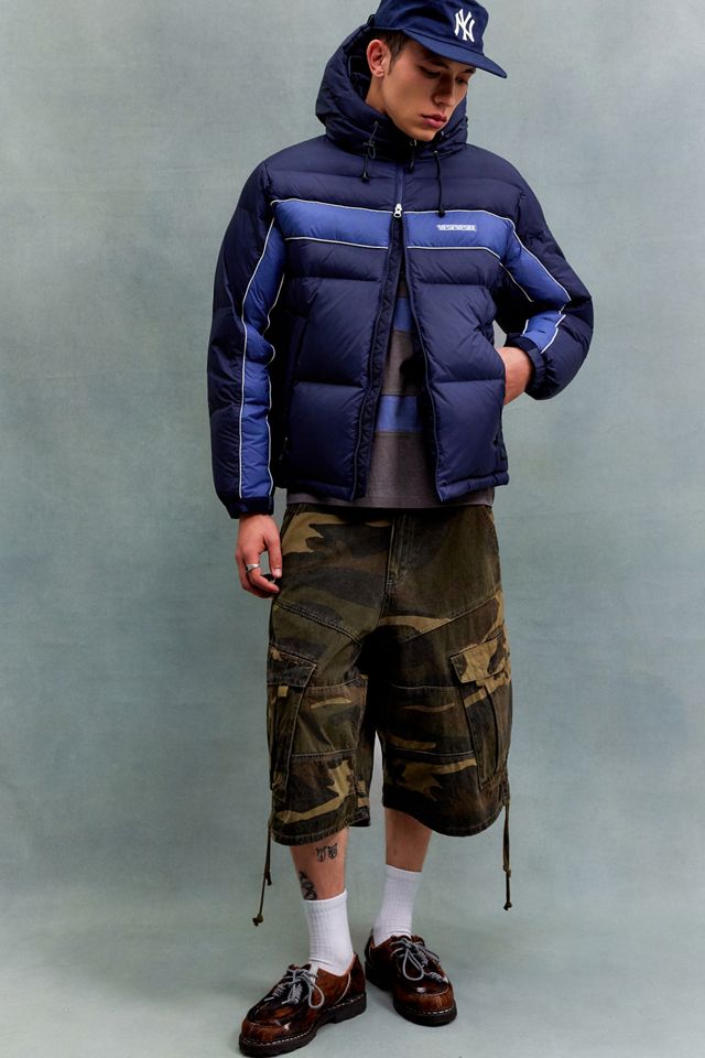 Giacca Imbottita a Pannelli Navy YESEYESEE #1