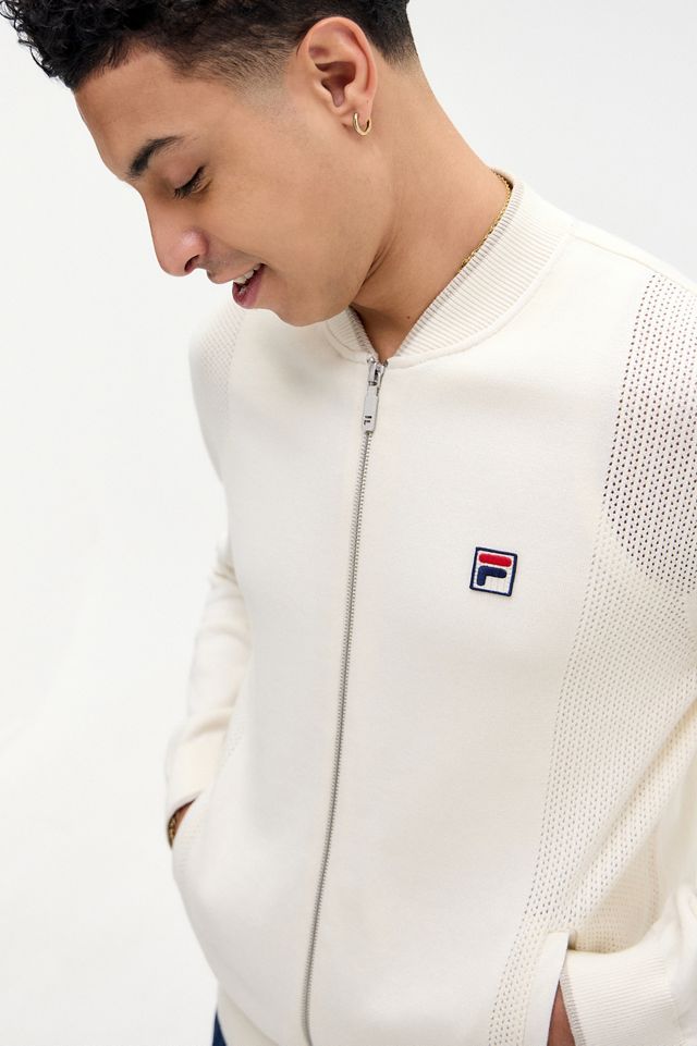 Fila UO Exclusive Egret West Pointelle Felpa con Zip #1