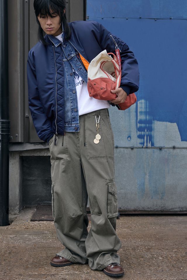 Alpha Industries Blaue MA-1 Heritage Bomberjacke #2