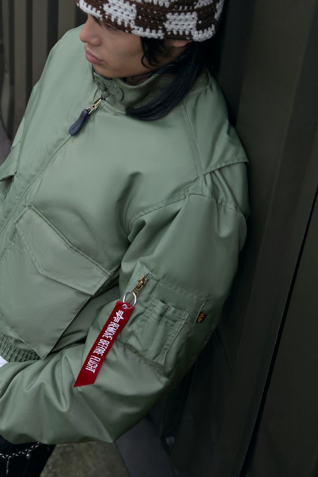Alpha Industries Grüne G-8 WEP Bomberjacke #1