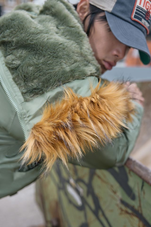 Alpha Industries Grüne N-2B Heritage Bomberjacke #4