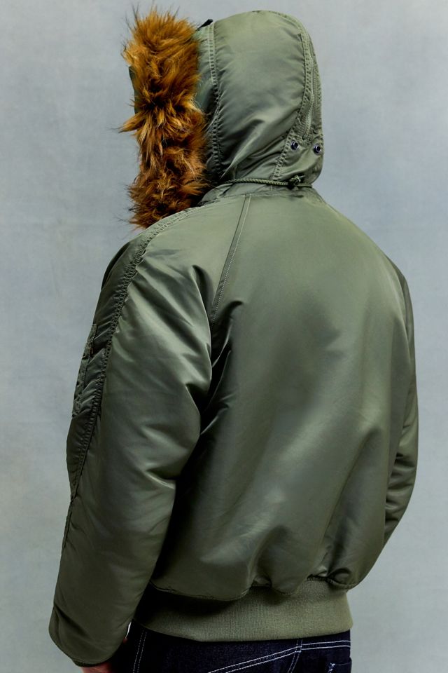 Alpha Industries Green N-2B Heritage Bomber Jacket #5