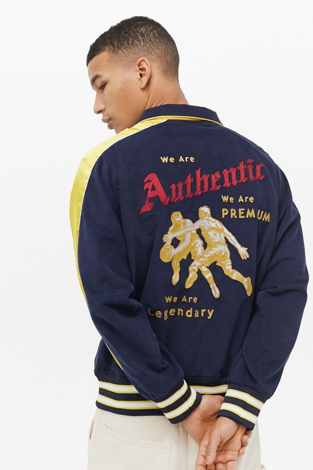 Mitchell & Ness Somos auténtica chaqueta universitaria #3