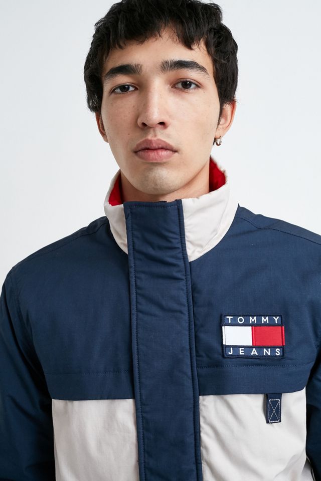Tommy Jeans - Veste color block bleu marine #1