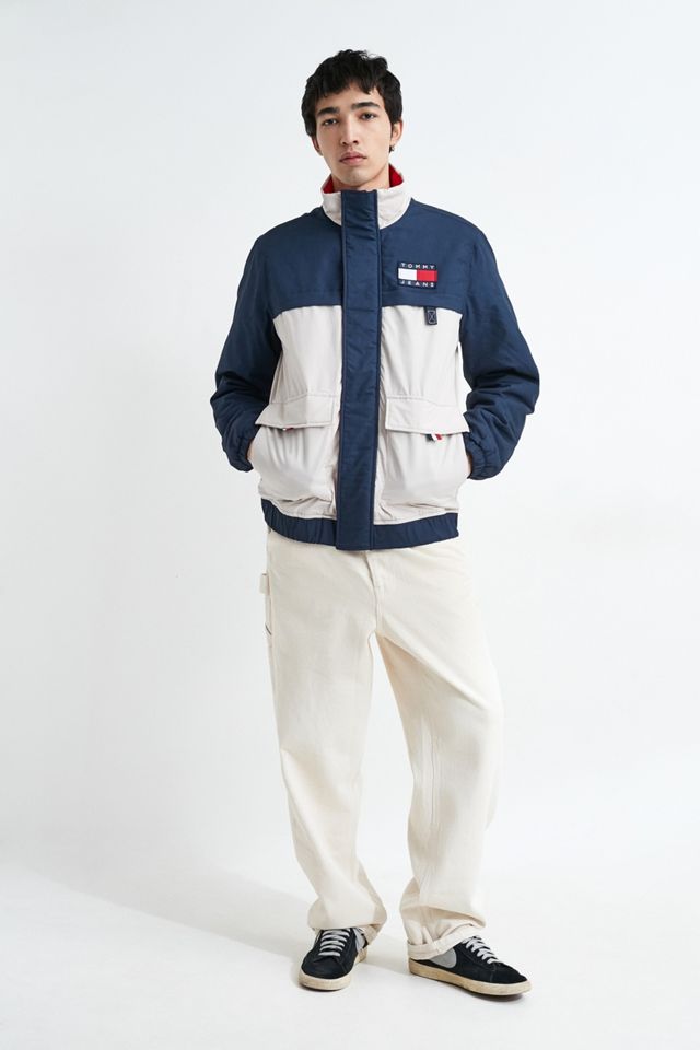 Tommy Jeans - Veste color block bleu marine #3