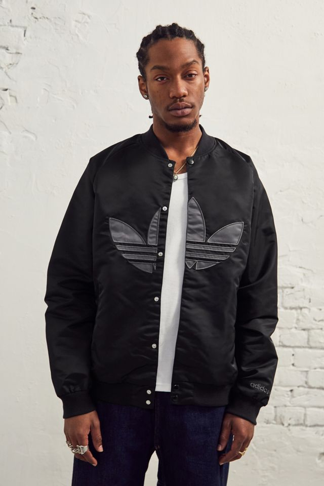 adidas College Jacke in Schwarz