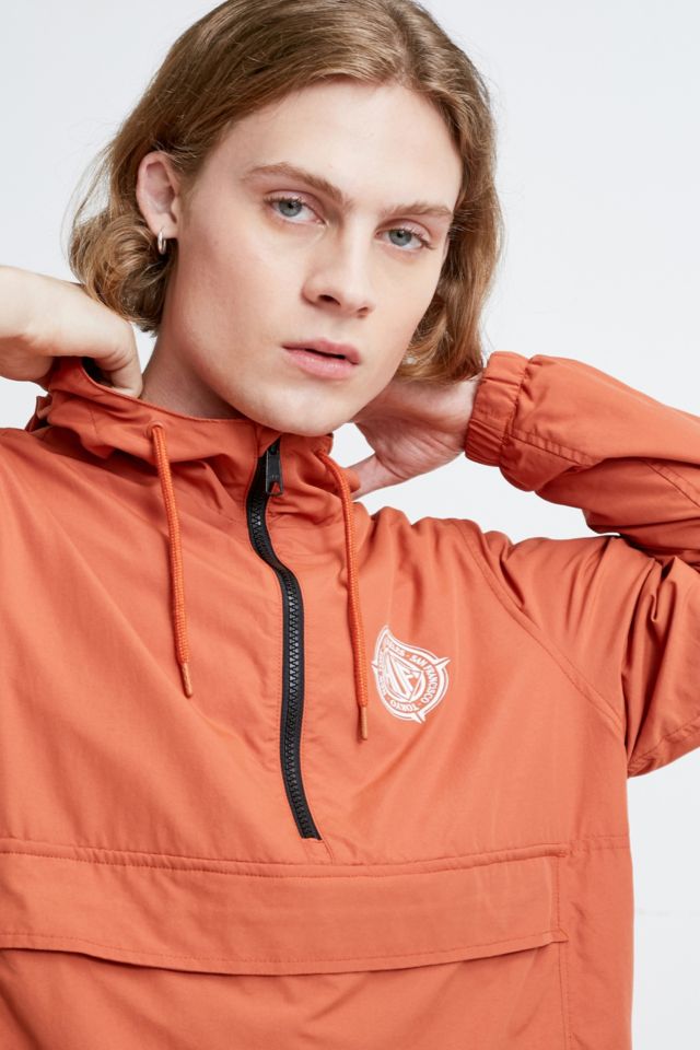 Rust anorak jacket hotsell