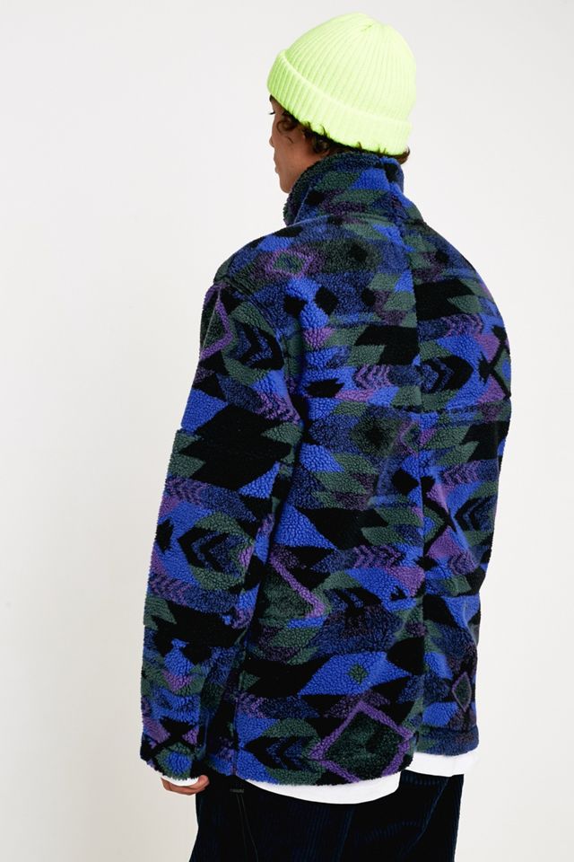 UO - Veste en polaire à motifs géométriques #3