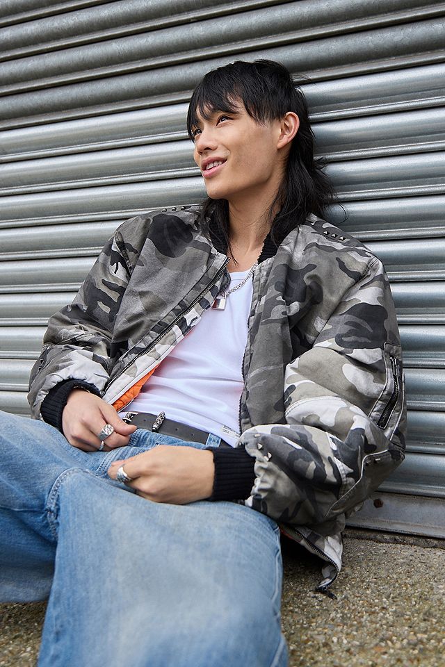Jaded London Washed Camo Jacket | Urban Outfitters UK Jaded London Washed Camo Jacket | Urban Outfitters UK