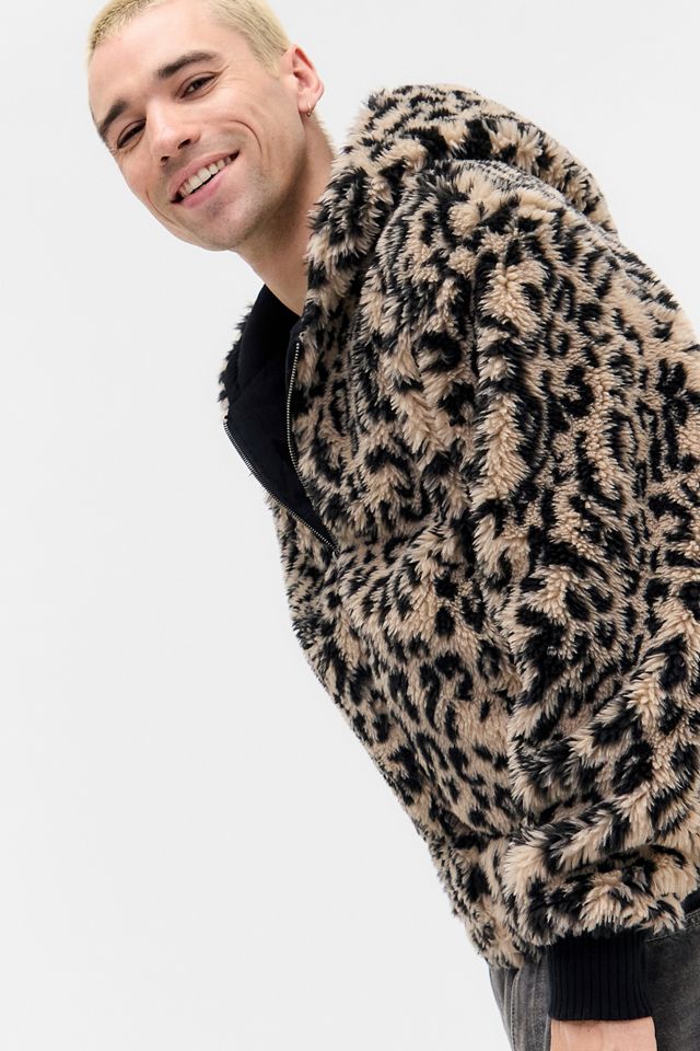 Chaqueta de Piel Sintética de Leopardo Jaded London #3