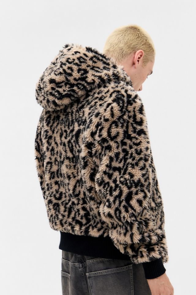 Chaqueta de Piel Sintética de Leopardo Jaded London #4