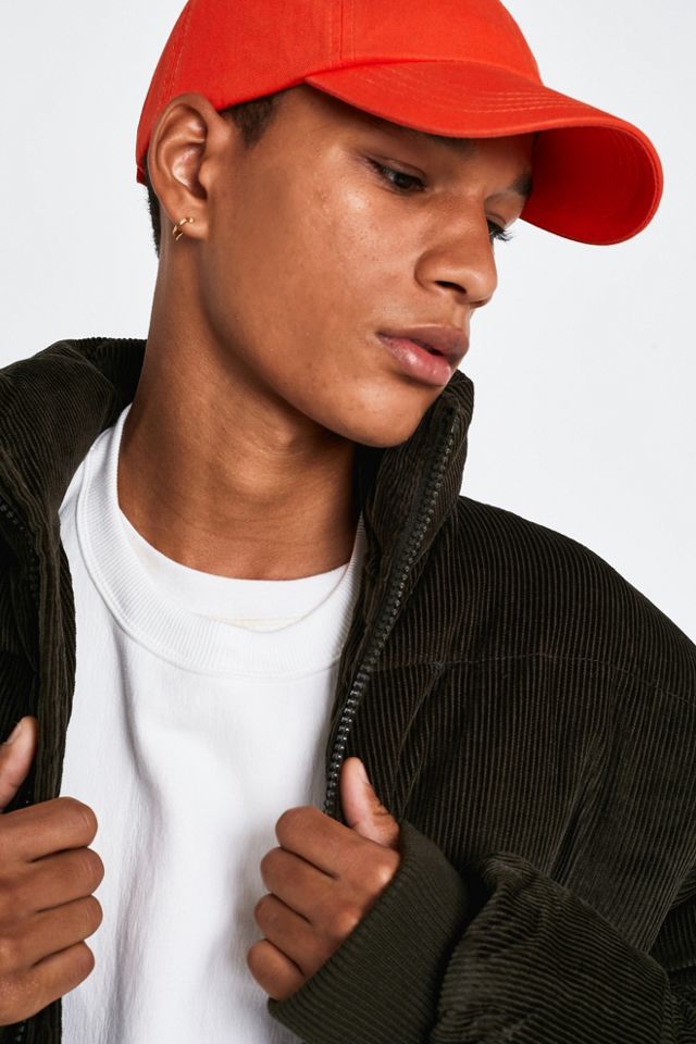 UO Moss Green Corduroy Puffer Jacket #1