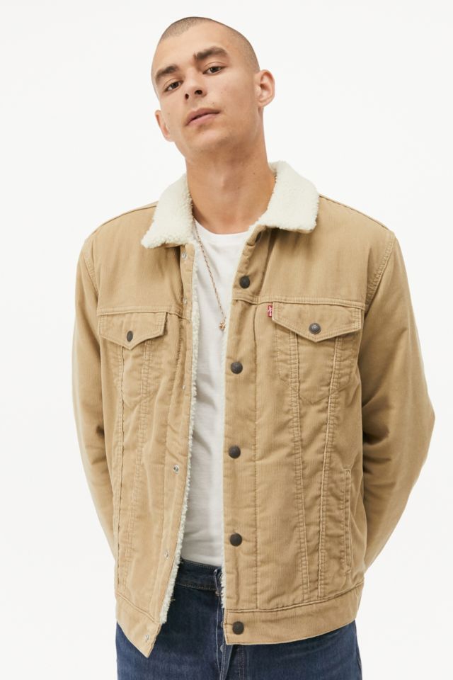 Levi corduroy sherpa outlet jacket