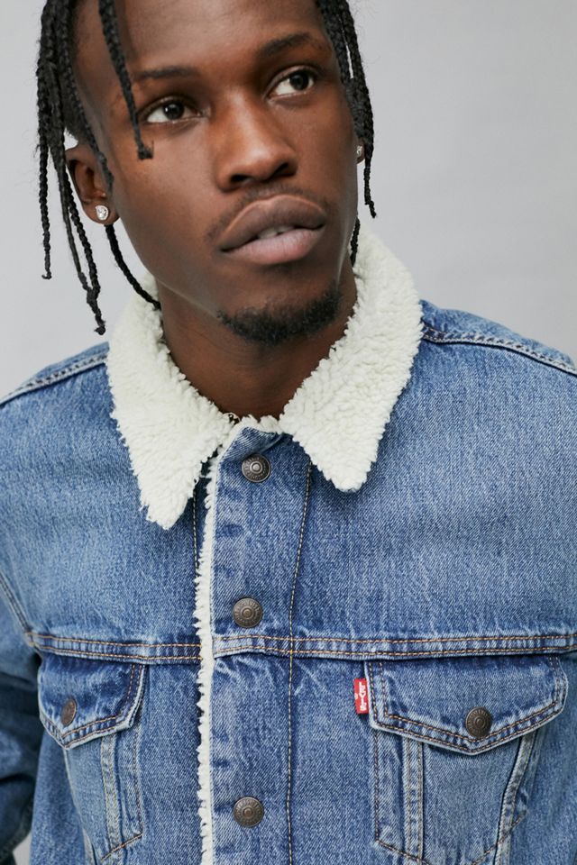 Levi's - Veste camionneur Type III en polaire #3