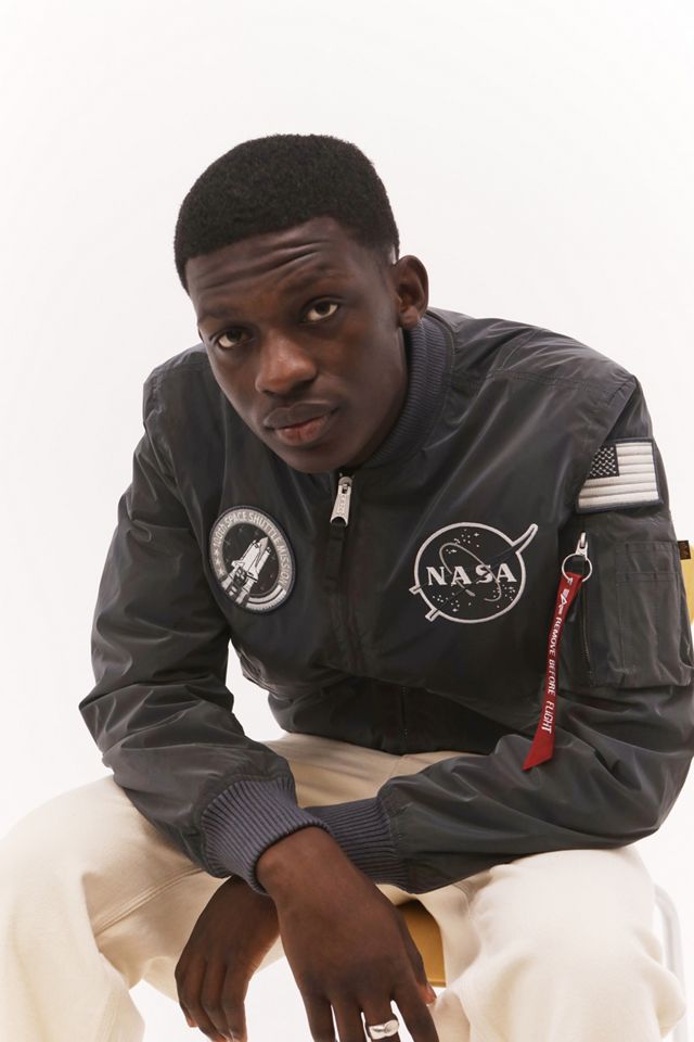 Alpha Industries MA-1 VF Bomber Nero Iridescente #2