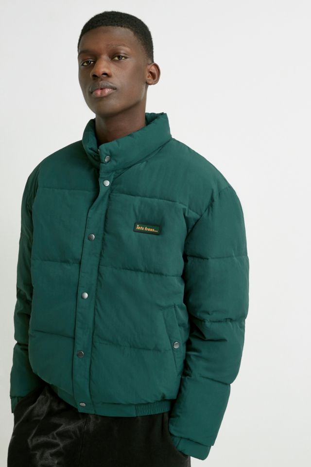 Urban outfitters 2024 green puffer