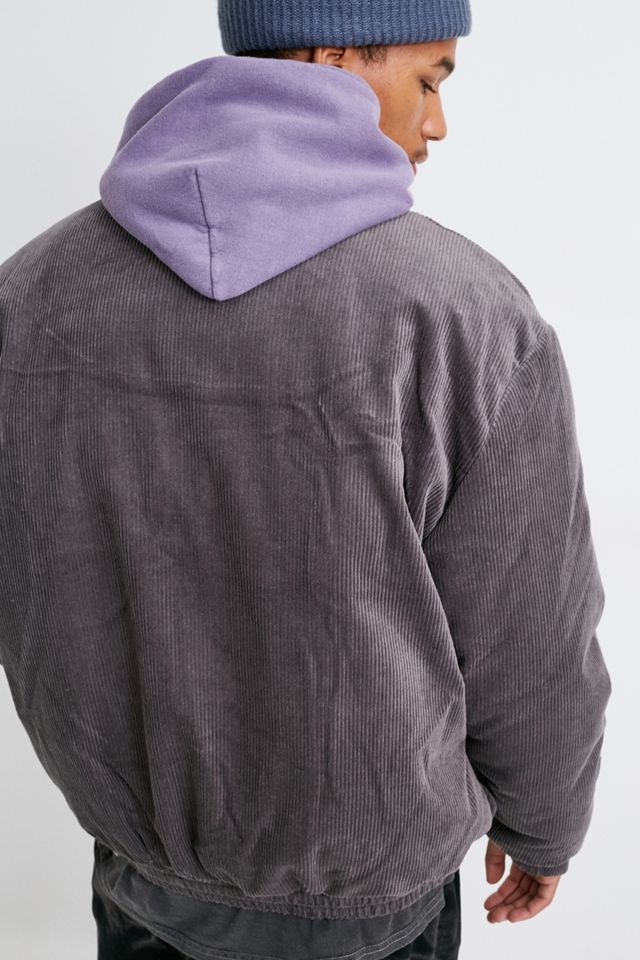  iets frans... – Gesteppte Cordjacke  #3