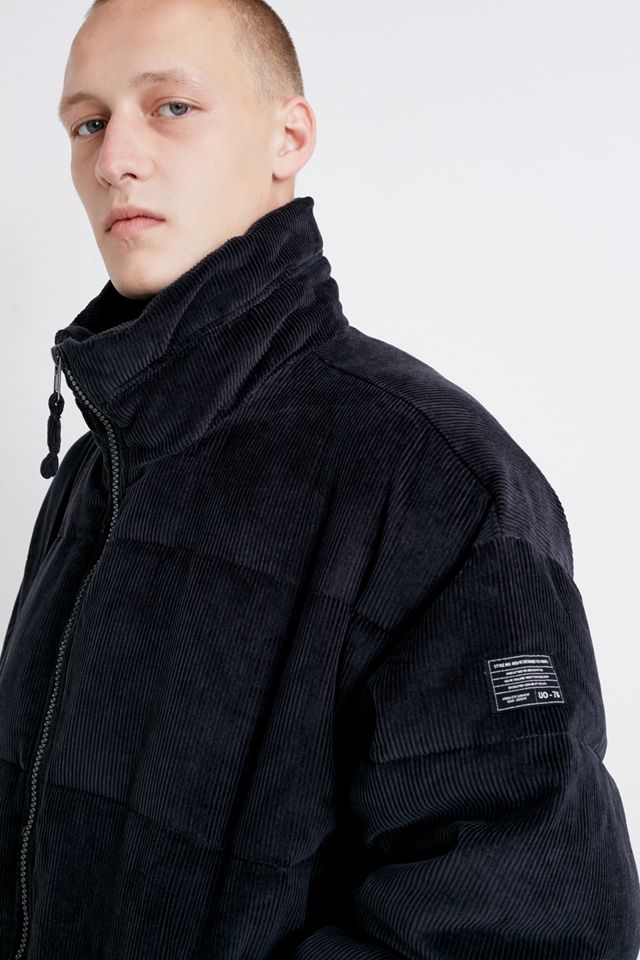 UO - Doudoune en velours côtelé couleur bronze #1