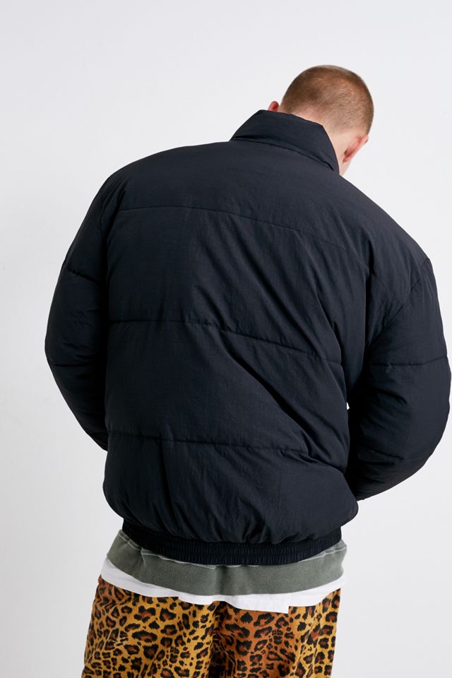 iets frans… Bruno Black Nylon Puffer Jacket #3