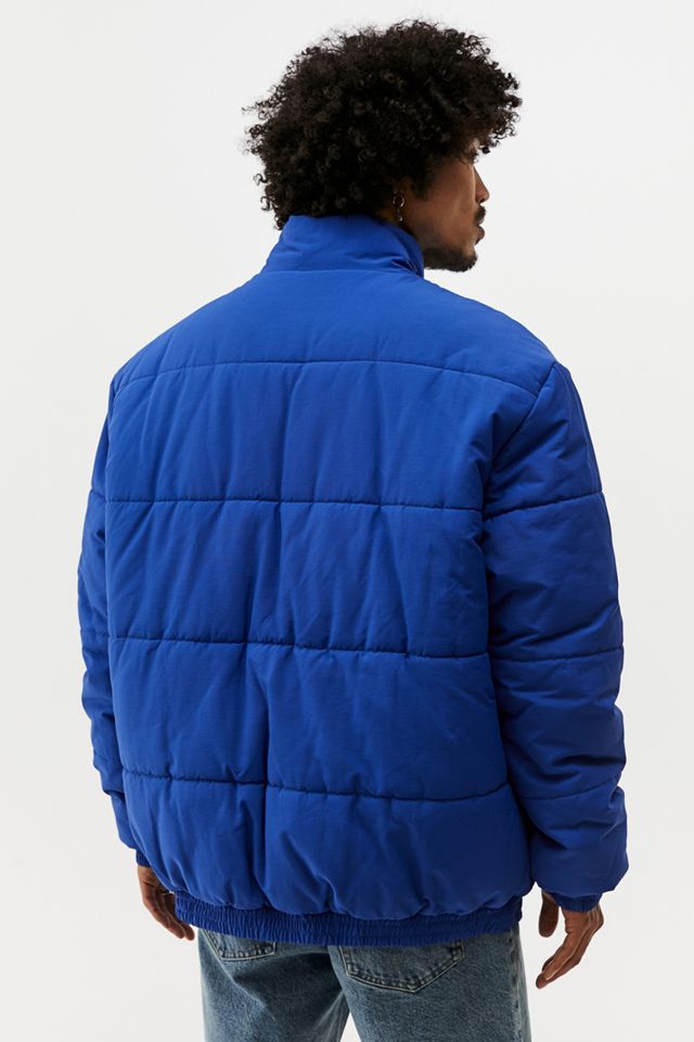 iets frans... Bright Blue Ripstop Puffer Jacket #2