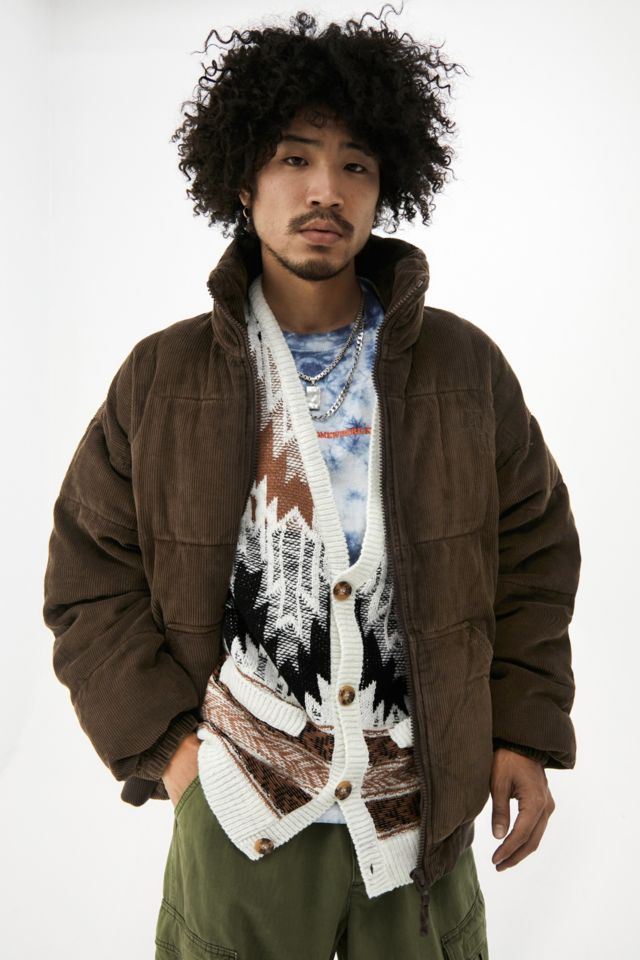 Urban outfitters hot sale cord puffer