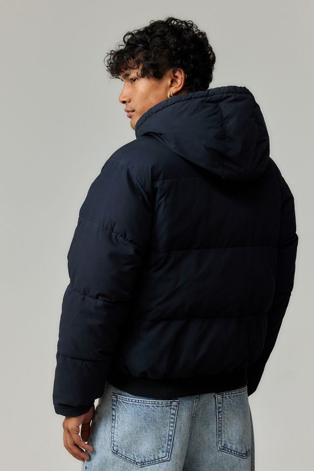 BDG Black Cotton Puffer Jacket #4