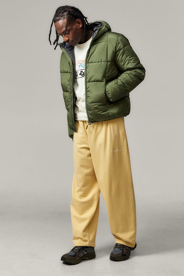 Ayker Green Square Puffer Jacket #1