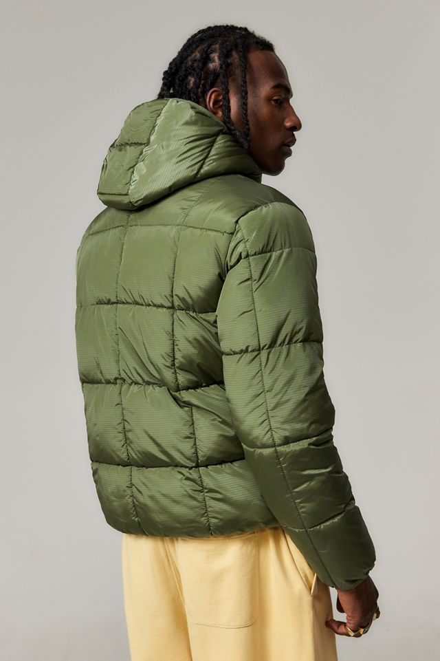 Ayker Green Square Puffer Jacket #3