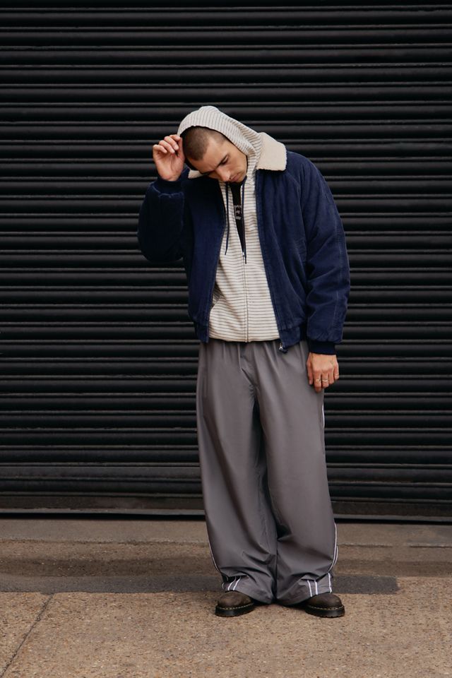 BDG Navy Cord Aviator Jacke #1