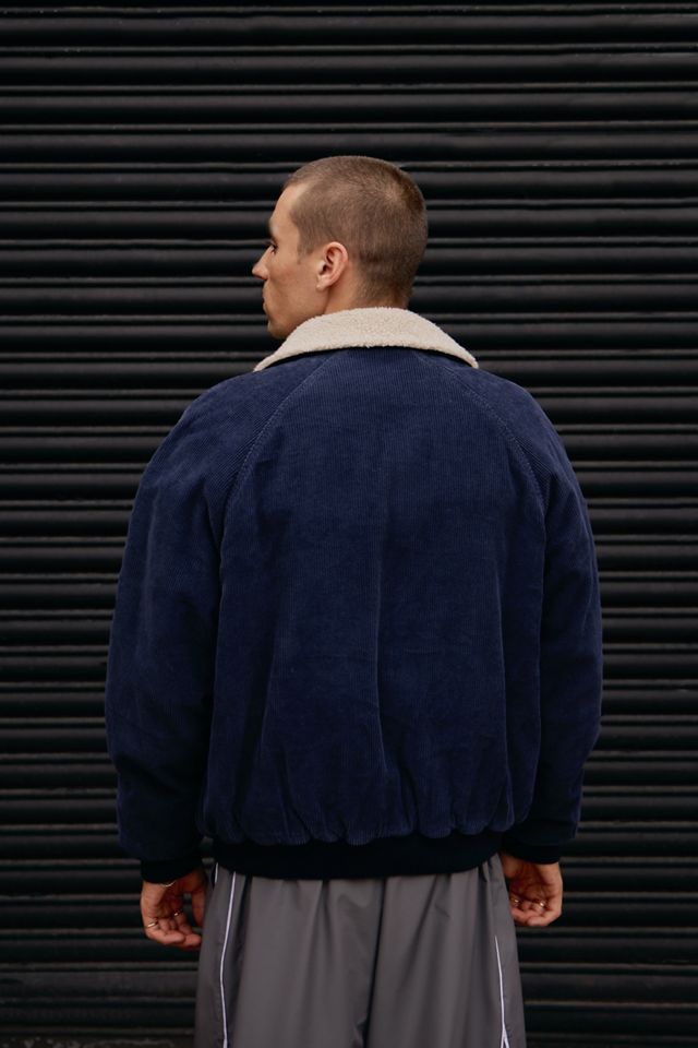 BDG Navy Cord Aviator Jacke #4