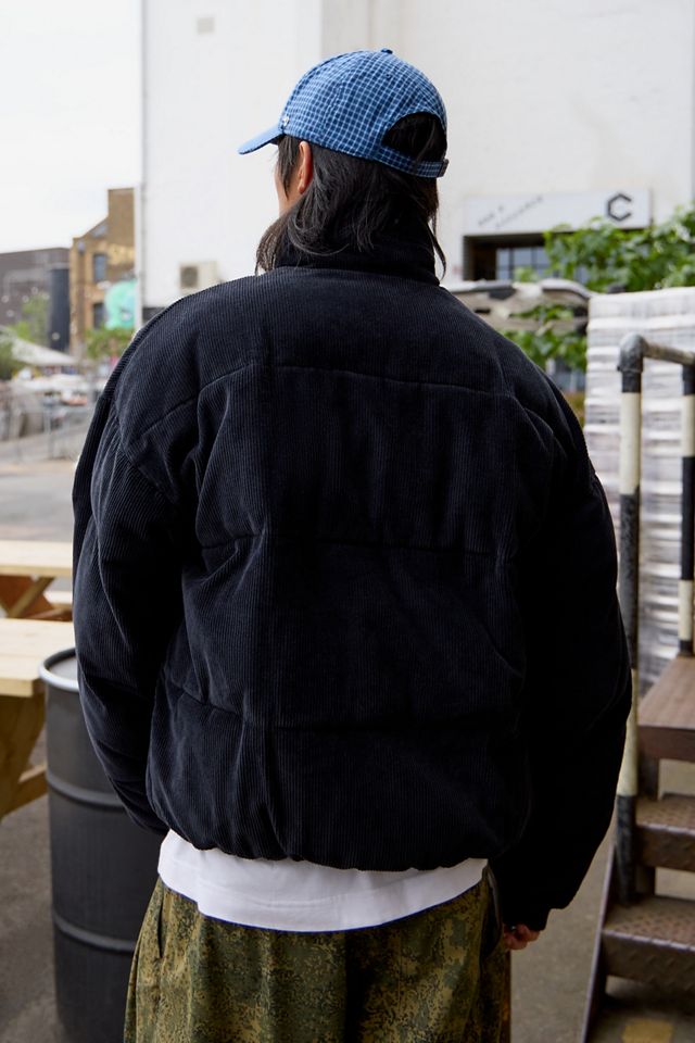 BDG Schwarze Cordjacke mit Puffer #4