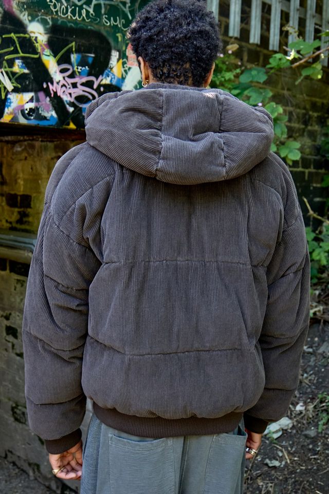 Veste matelassée à capuche en velours côtelé Roy BDG #2