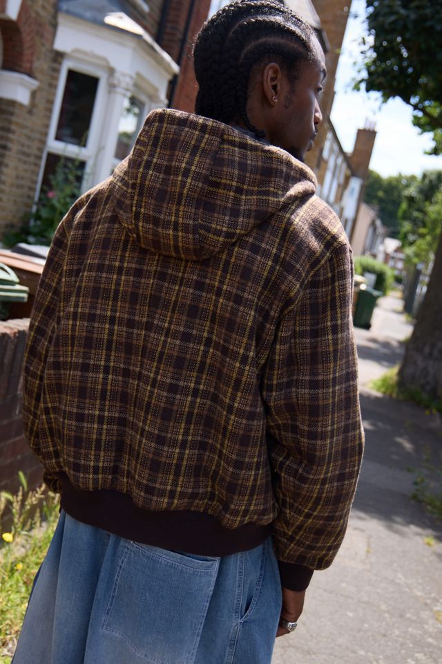 BDG Silvio Karierte Gebürstete Skate-Jacke #3