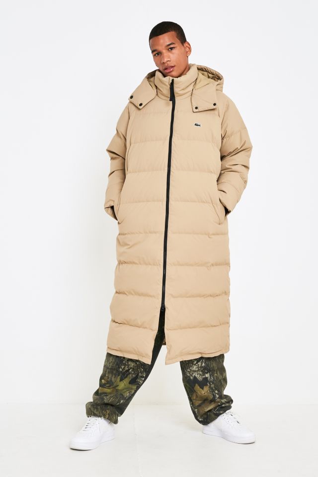 Lacoste LIVE Sand Longline Puffer Jacket