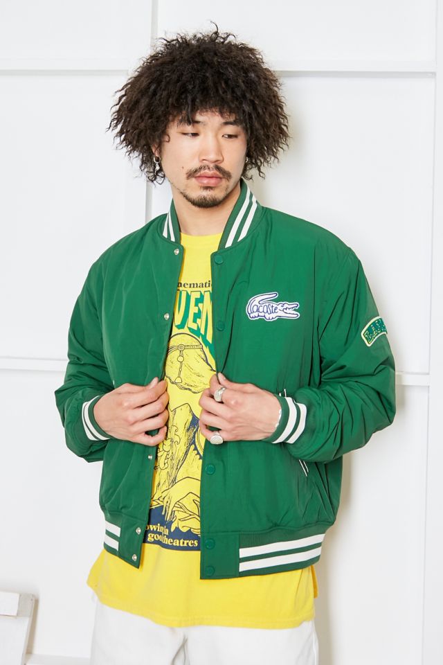 Lacoste cheap baseball jacket