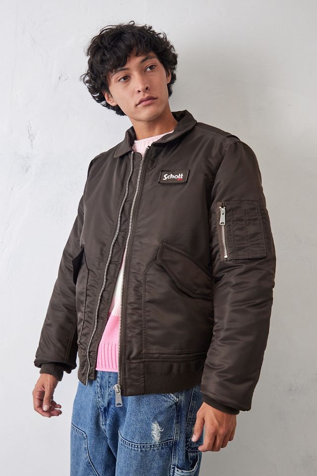 Schott NYC Marrone CWU Bomber #1