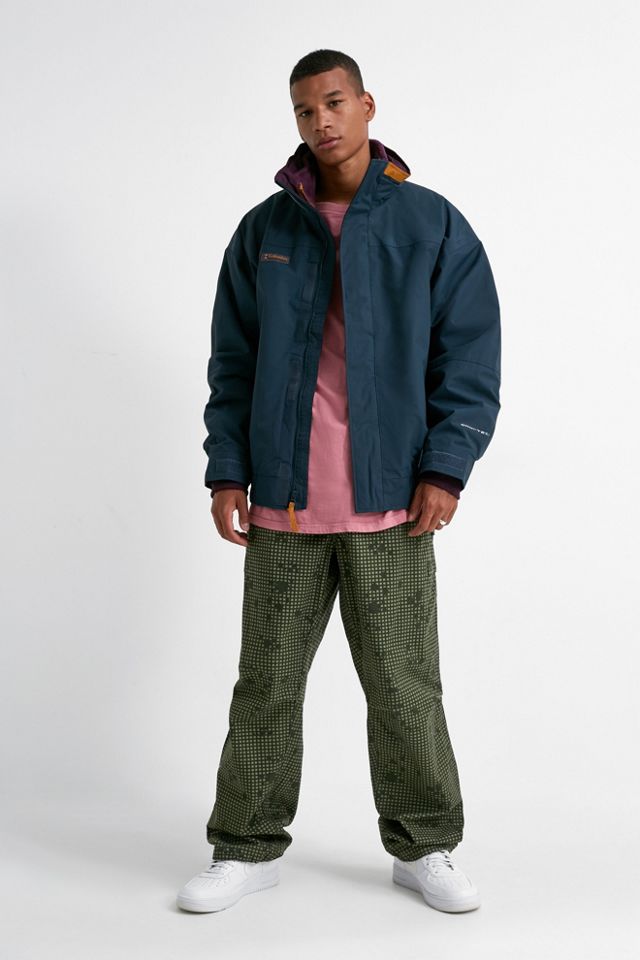 Columbia Bugaboo Interchange Navy and Cherry Parka Jacket #2