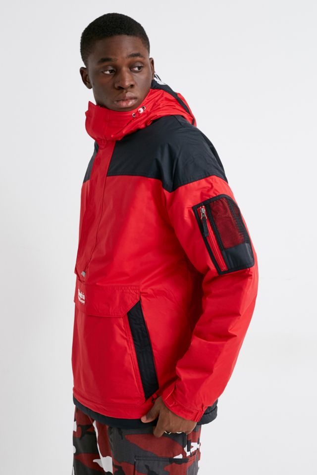 Columbia Challenger Red and Black Windbreaker Jacket Urban