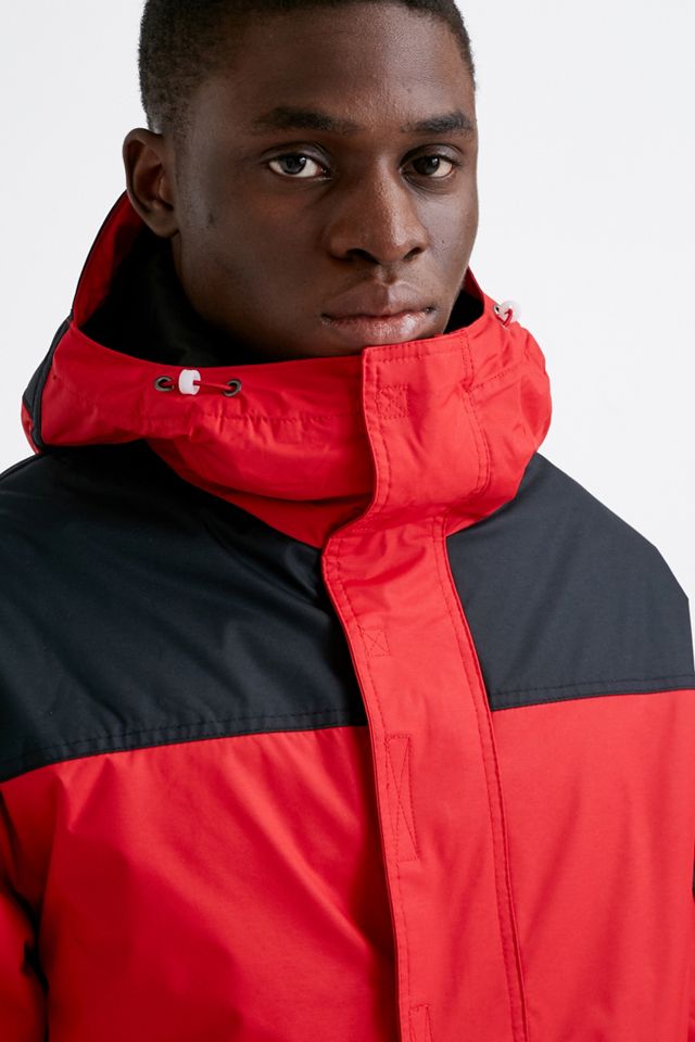 Columbia Challenger Red and Black Windbreaker Jacket | Urban