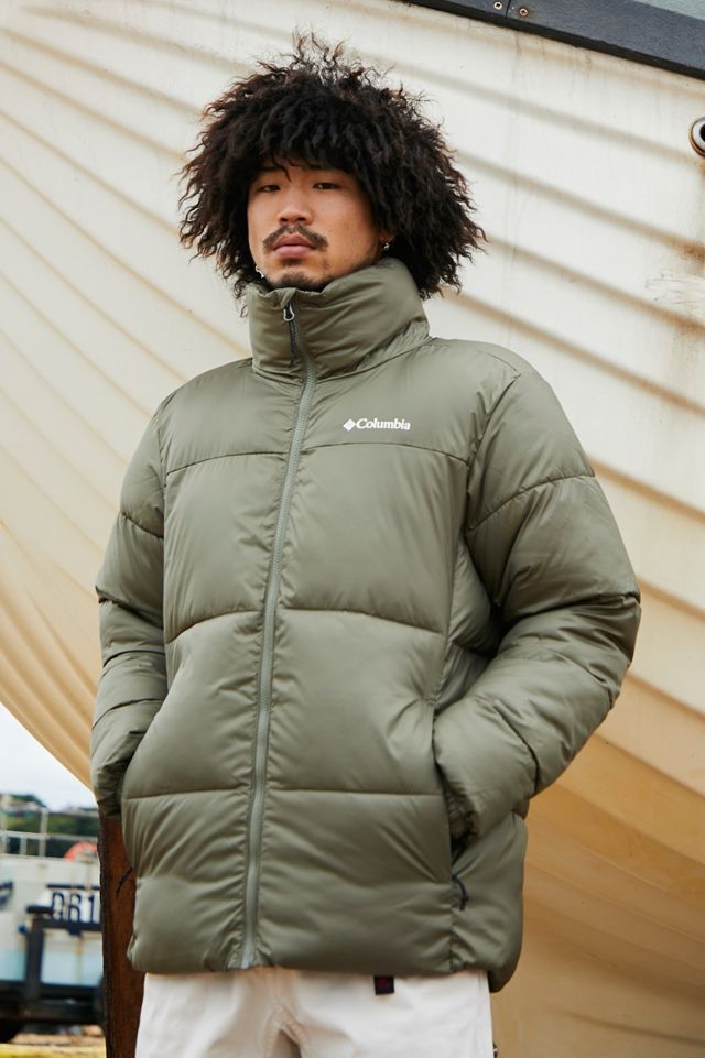 Columbia Giacca Puffect Verde Pietra #4