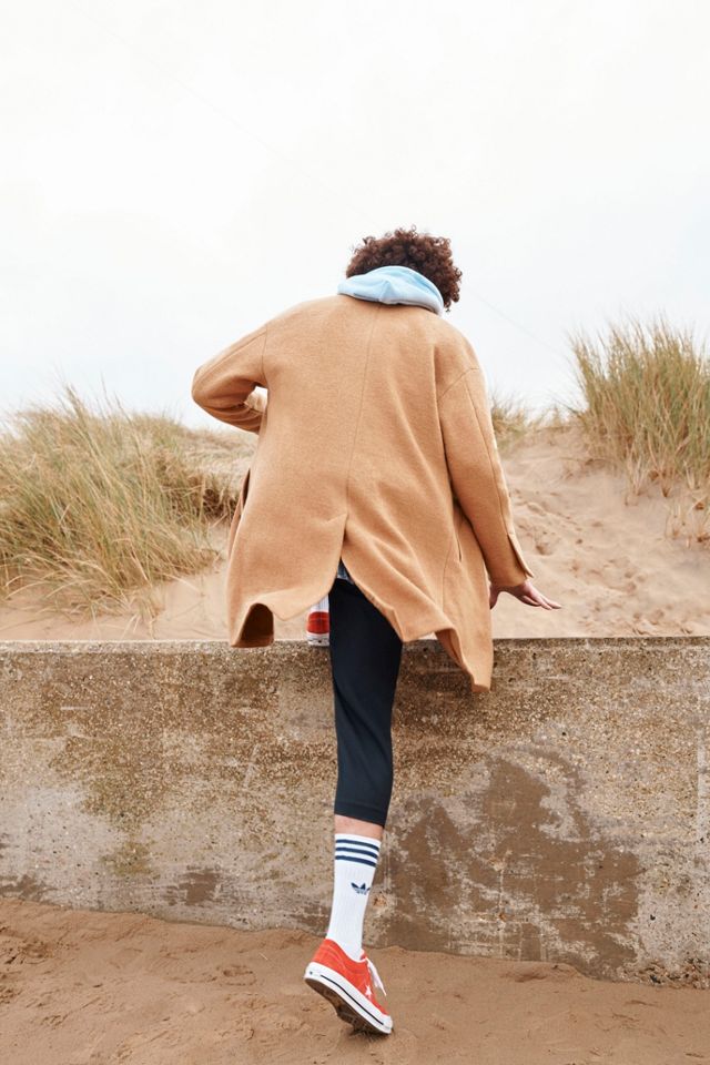 Loom Camel Boucle Duster Coat #1