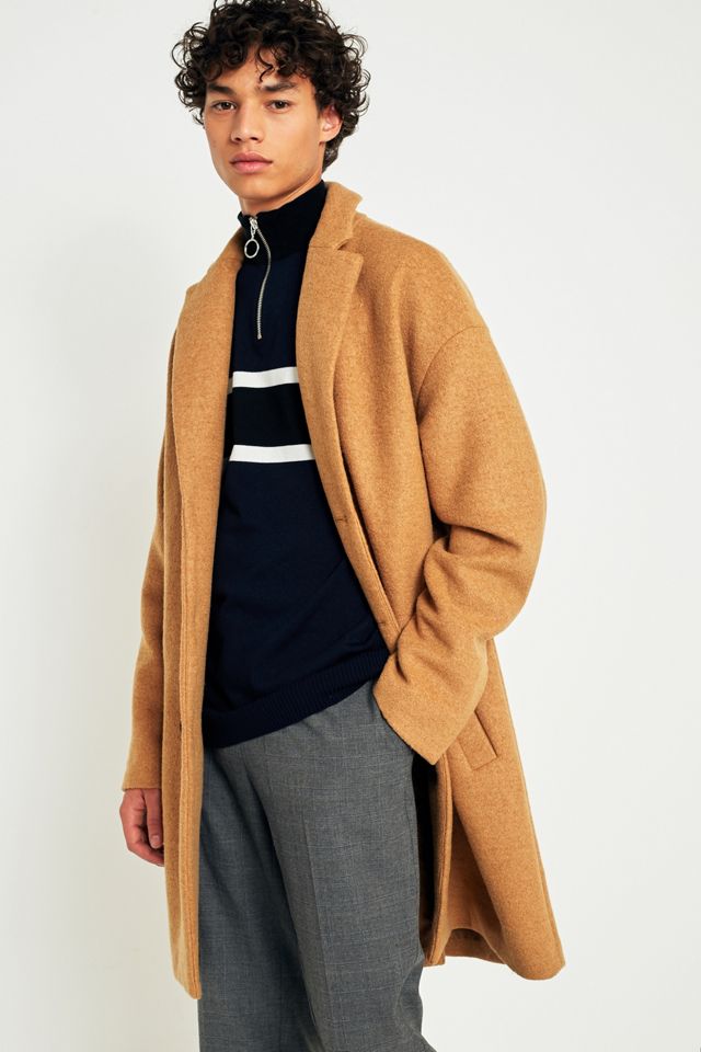 Loom Camel Boucle Duster Coat #3
