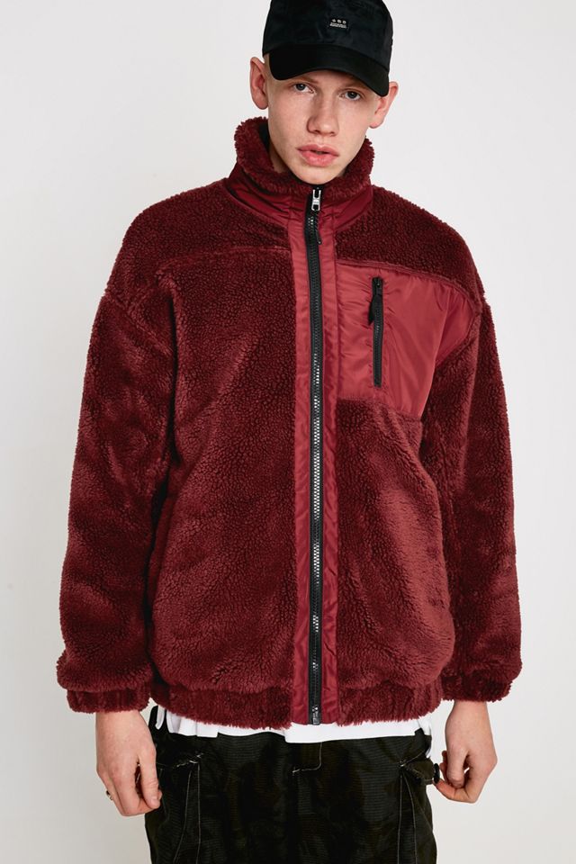 Urban Outfitters – Jacke aus Teddyplüsch und Nylon #3
