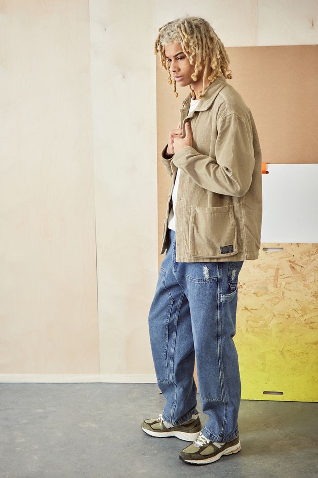 BDG - Veste de skate en velours côtelé pierre #2