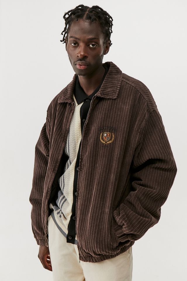 BDG – Harrington-Jacke aus Cord in Schoko #1
