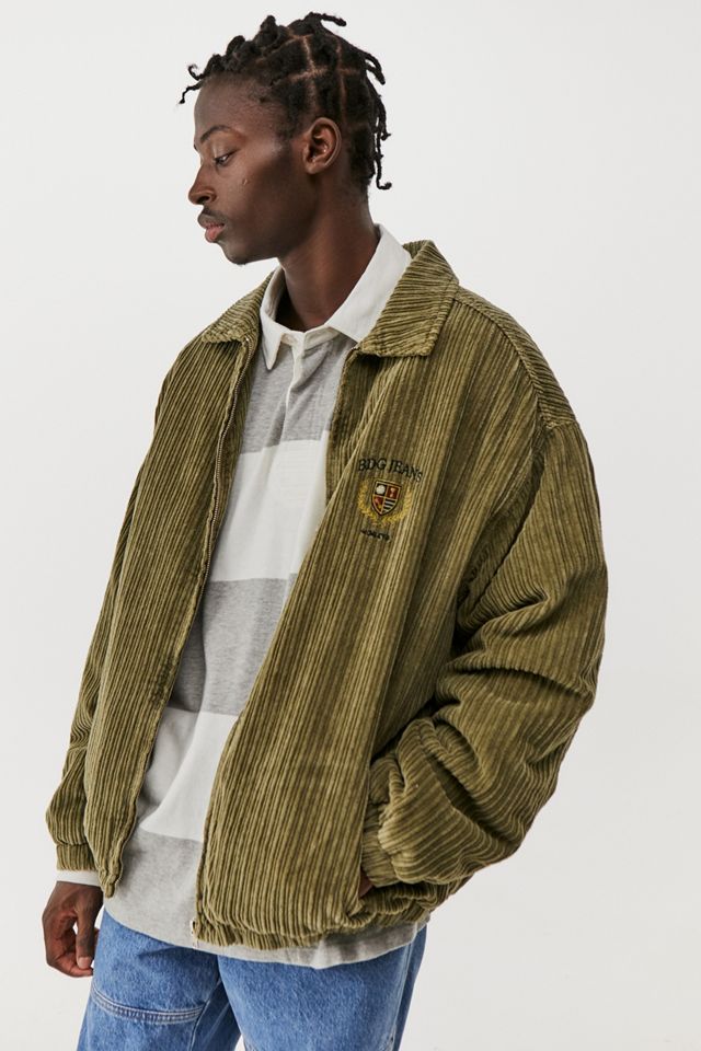 BDG Chaqueta harrington de pana caqui #1